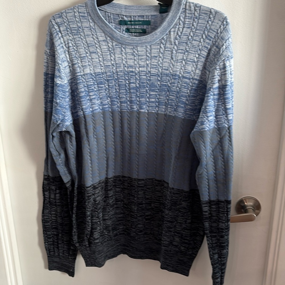 Brand new dark sapphire sweater long sleeves